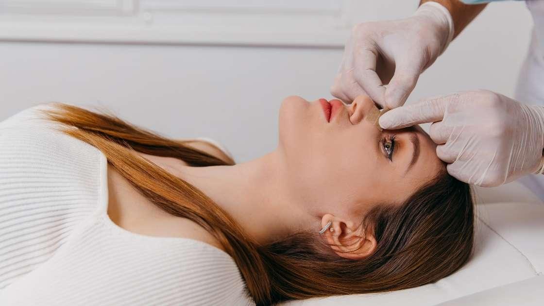Nose surgery referral process illustration by the National Health Service (NHS).