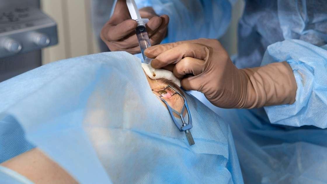 A photo of post-surgery eyelid care guidelines and recommendations.